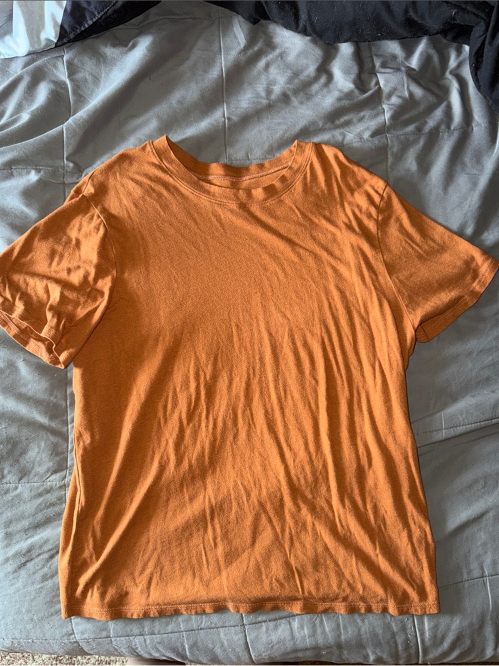 a new day Orange Short Sleeve Crew Neck Tee